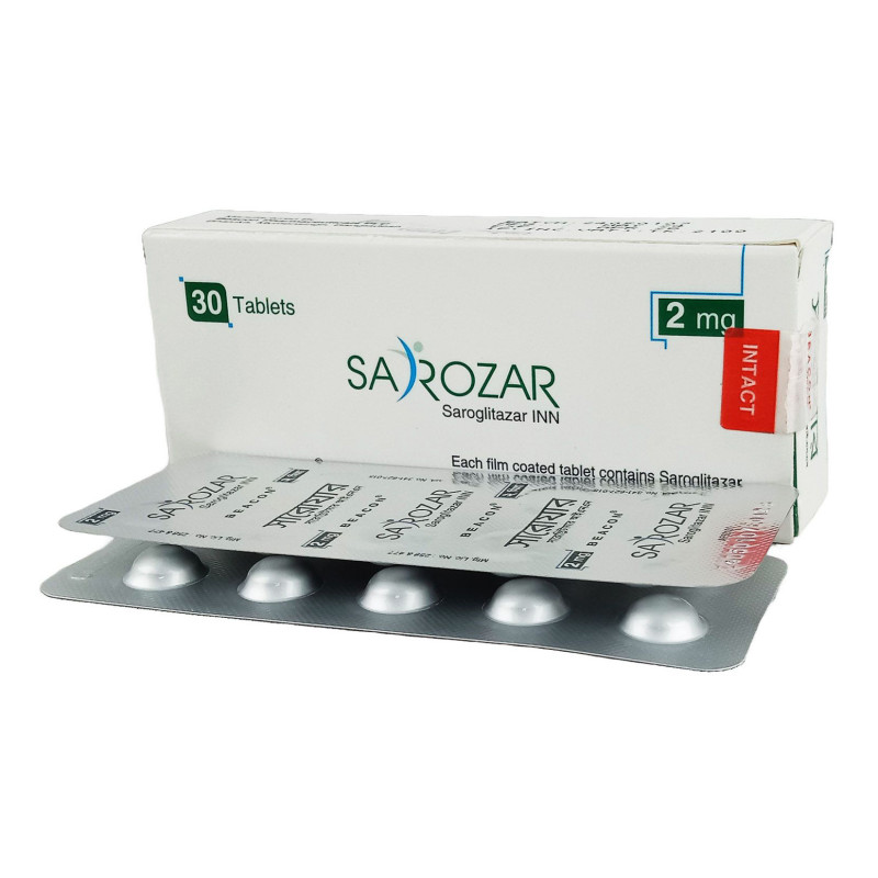 Sarozar 2 mg Tablet 30 pcs
