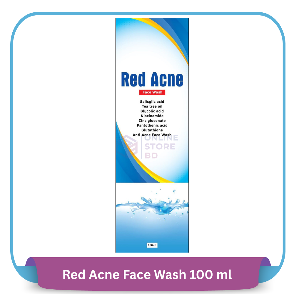 Red Acne Face Wash 100 ml