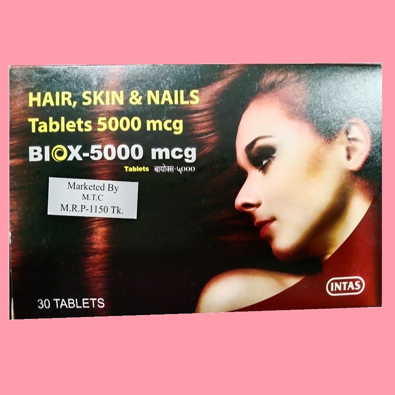 Biox 5000 mcg Tablet 30 pcs