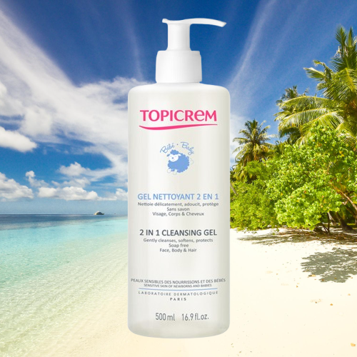 TOPICREM Baby 2 in 1 Cleansing Gel 500 ml