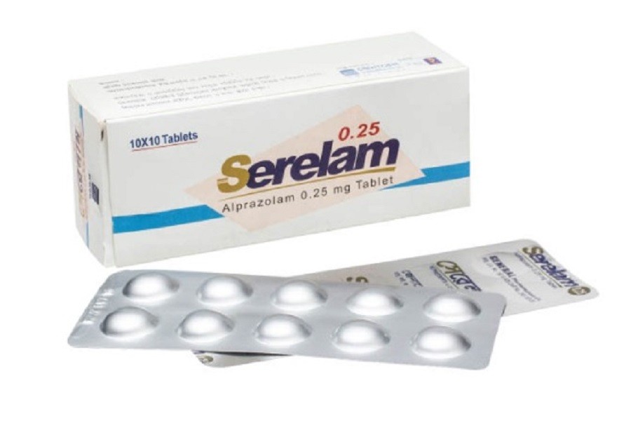 Serelam 0.25 Tablet 100's pack