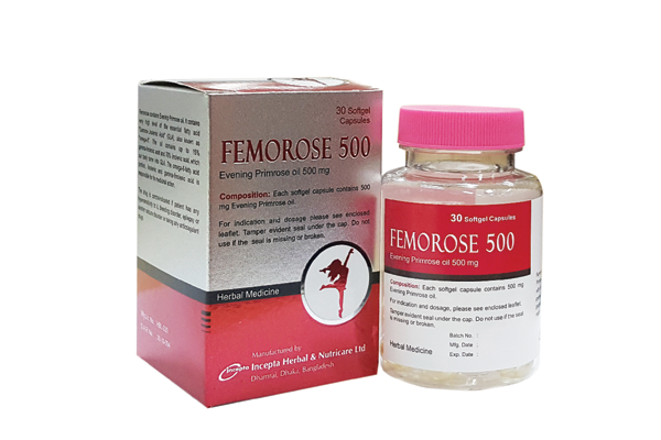 Femorose 500 Capsule 30's pack