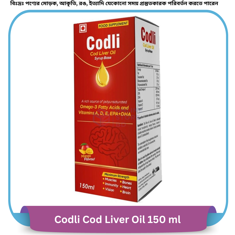 Codli Cod Liver Oil 150 ml