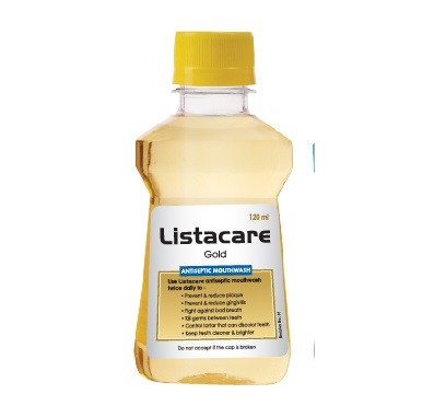 Listacare Plus Mouthwash (Gold) 120 ml