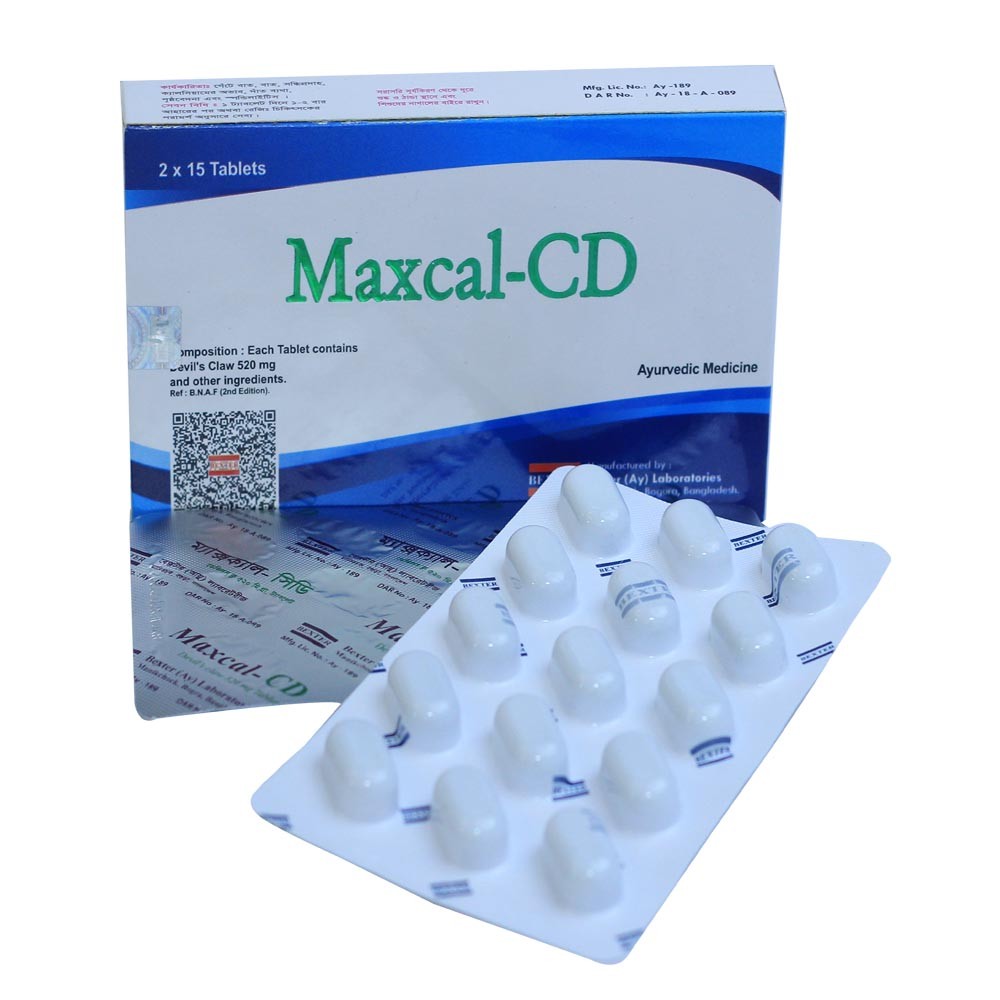 Maxcal CD Tablet 30's pack