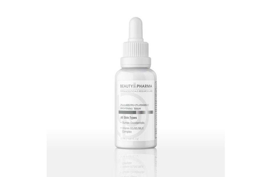 2% Alpha-Arbutin+2% Vit C – Brightening Serum 30ml