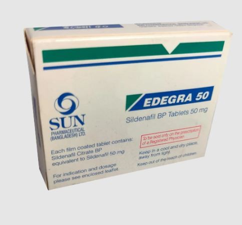 Edegra 50 mg Tablet 4's pack