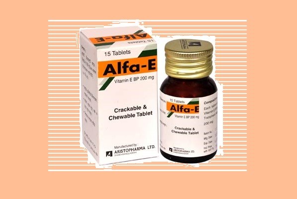 Alfa-E 200 Chewable Tablet 15's pack