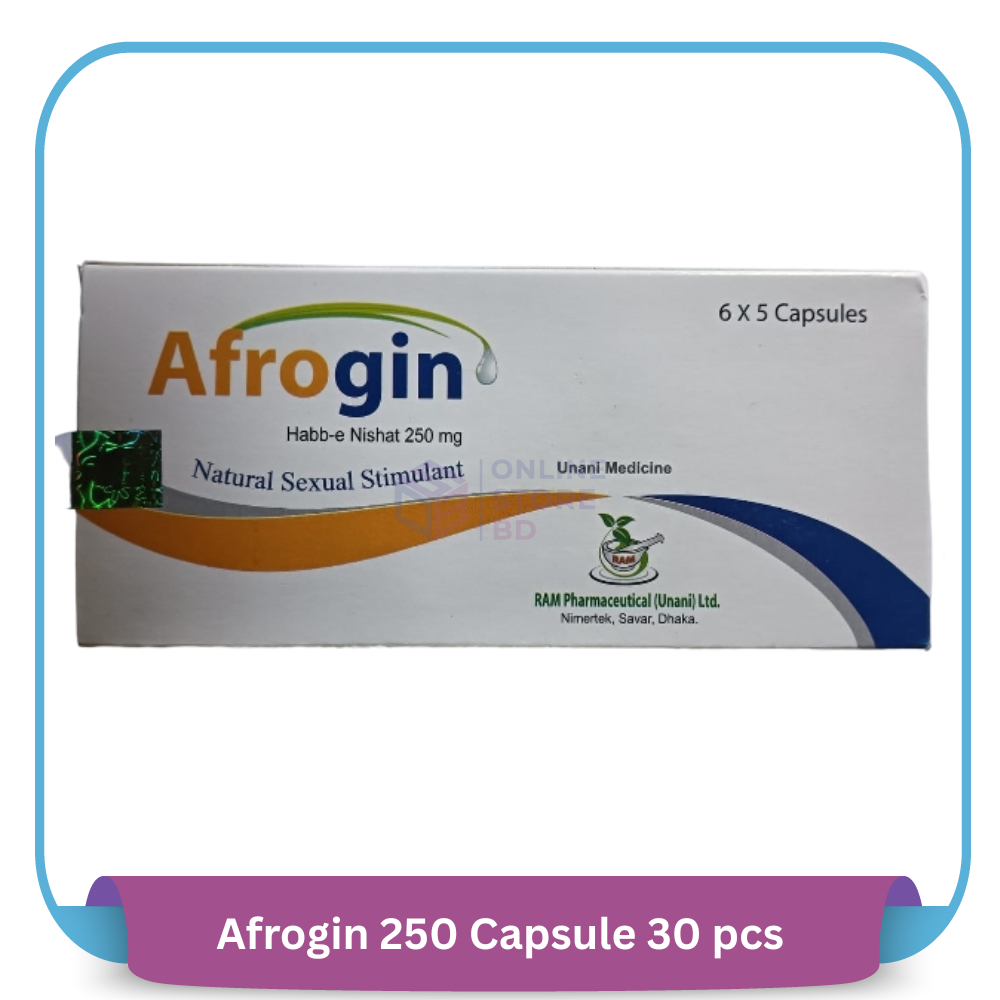 Afrogin 250 Capsule 30 pcs