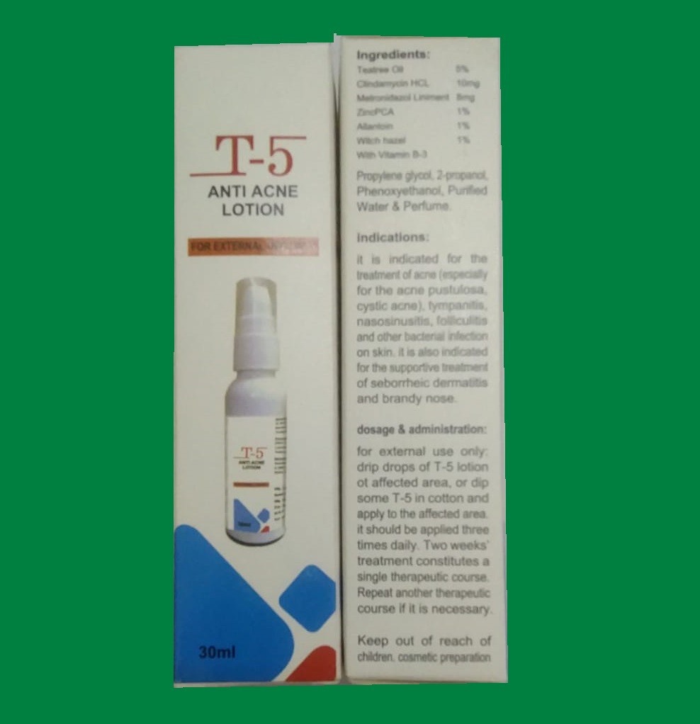 T5 Anti Acne Lotion 30 gm