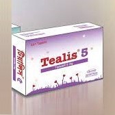 Tealis 5 mg Tablet 4's pack