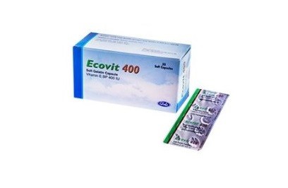 Ecovit 400 Capsule 50's pack