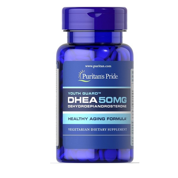 DHEA 50 mg Tablet 50's pack (Puritans pride)