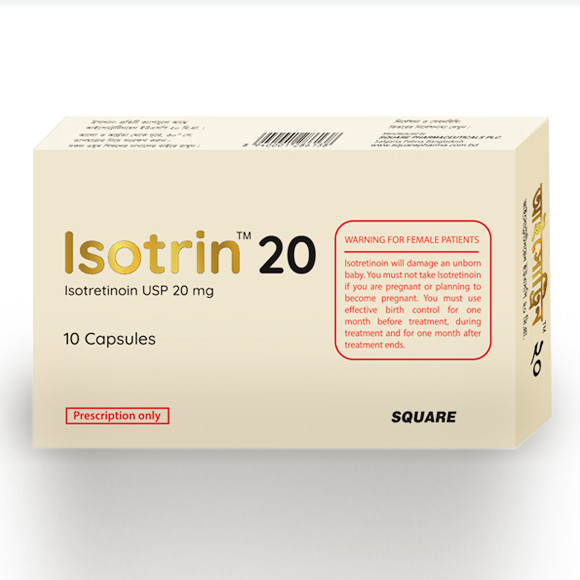 Isotrin 20 Capsule 10 pcs
