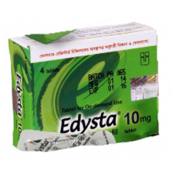Edysta 10 mg Tablet 10's pack