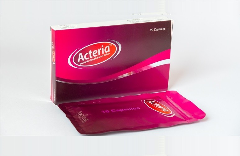 Acteria Capsule 4 billion 20's pack