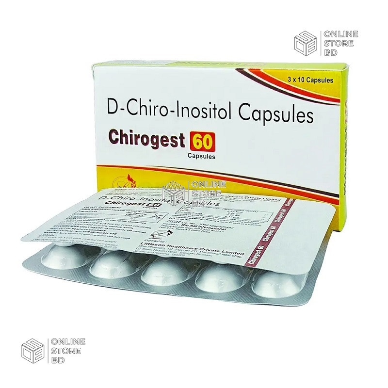 Chirogest-60 Capsule 30 pcs