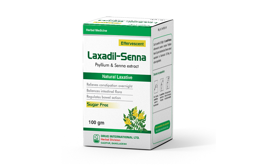 Laxadil-Senna Effervescent Powder 100 gm