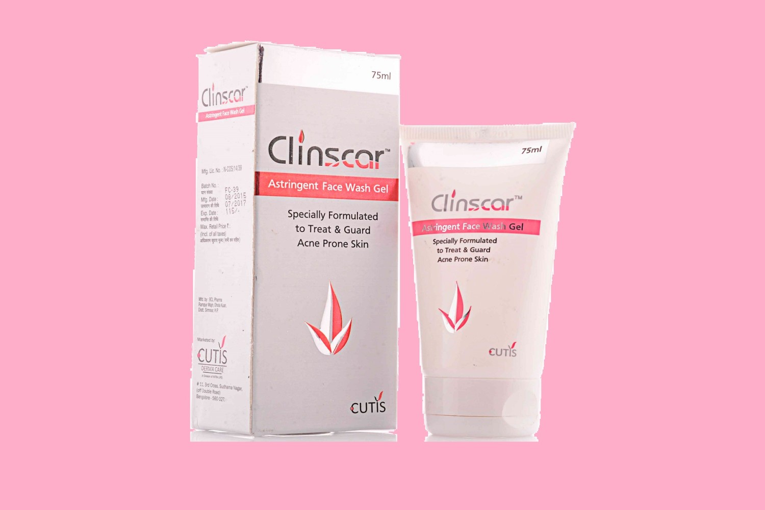 Clinscar Face Wash 75 ml
