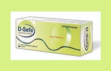 D-Sefa 500 Capsule 50's pack