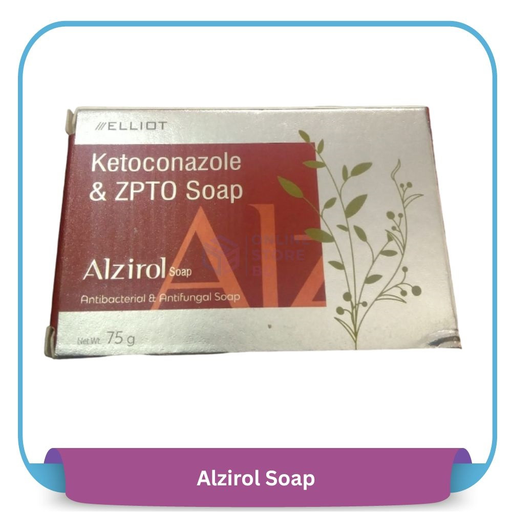 Alzirol Soap 75 gm
