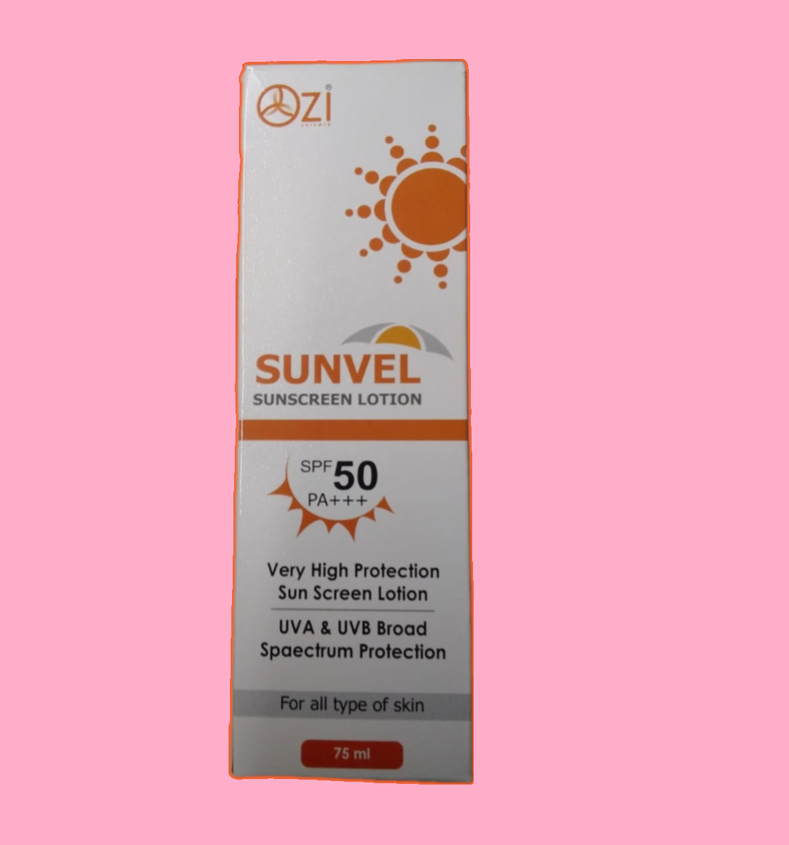 Sunvel Sunscreen Lotion 75 ml