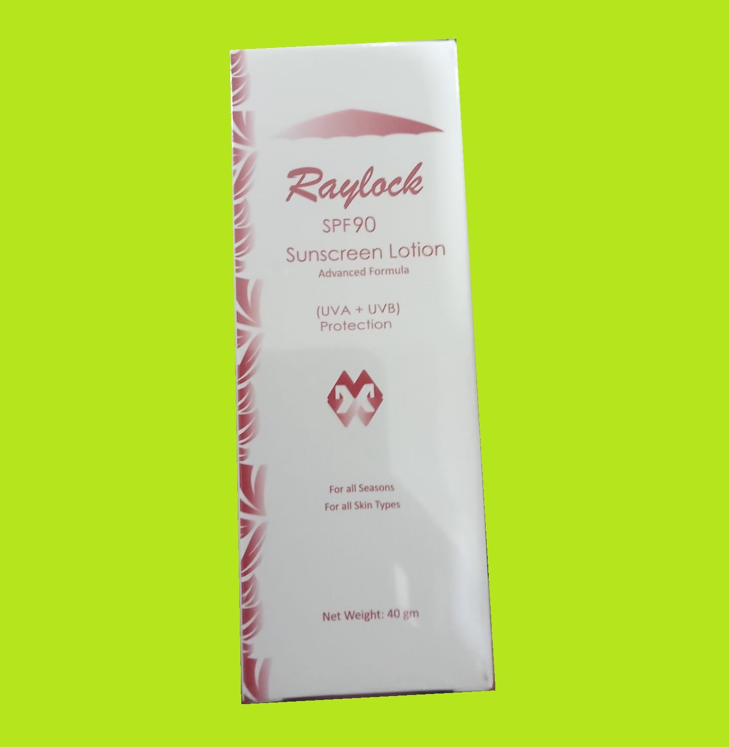 Raylock Sunscreen Lotion SPF 90 - 40 gm