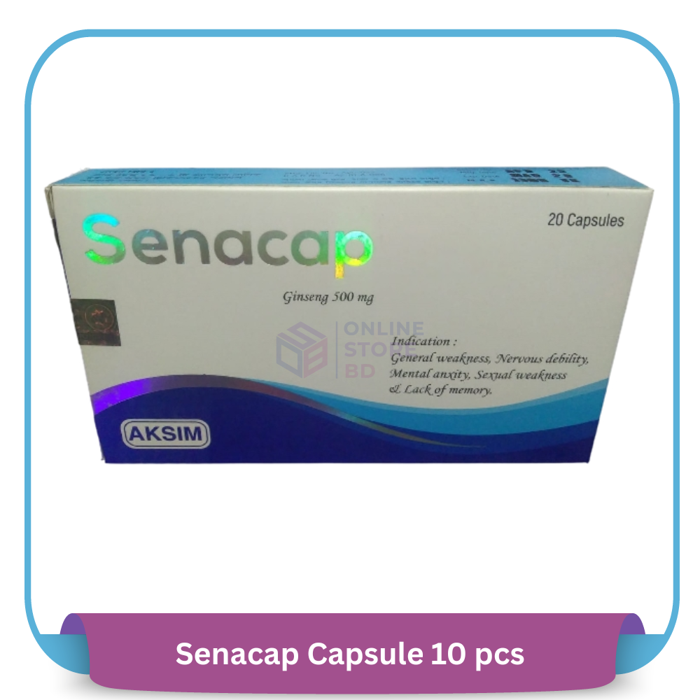 Senacap 500 Capsule 20 pcs